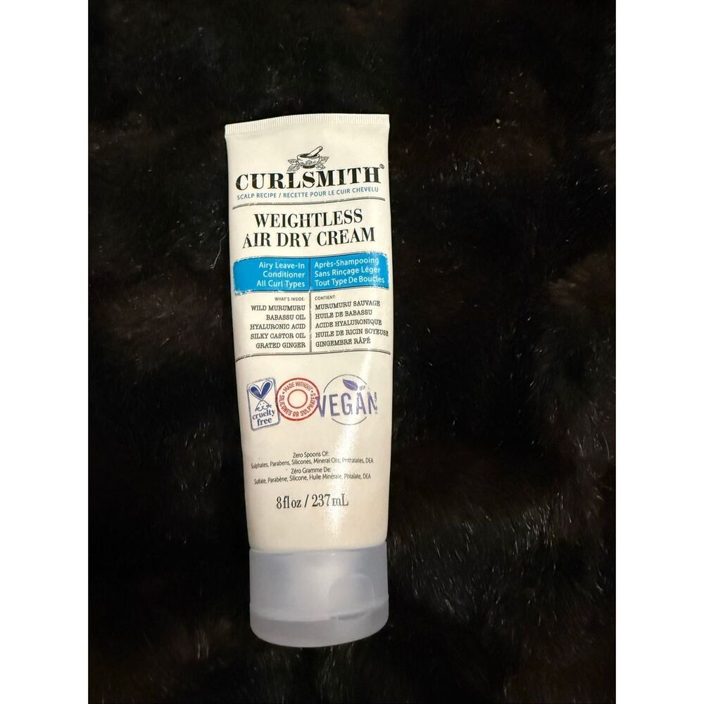 Curlsmith weightless air dry cream 8 fl oz hair care